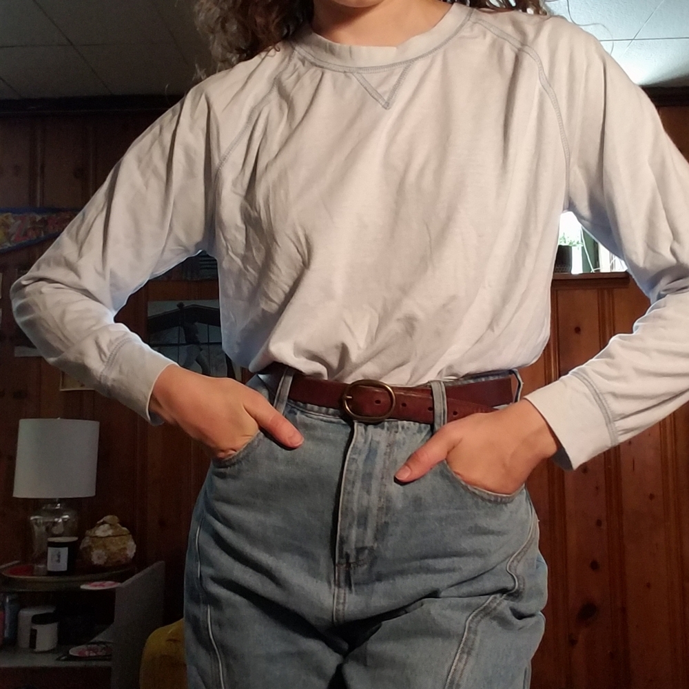Large Long-Sleeved Light Blue Shirt from Gap